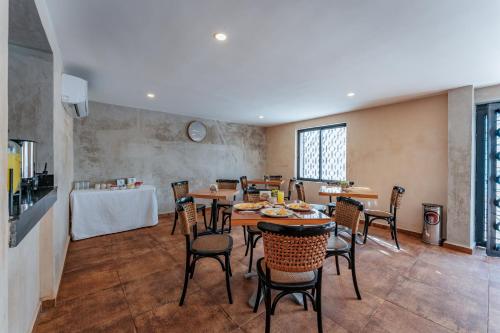 Χώρος καθιστικού στο Hotel Casa 57