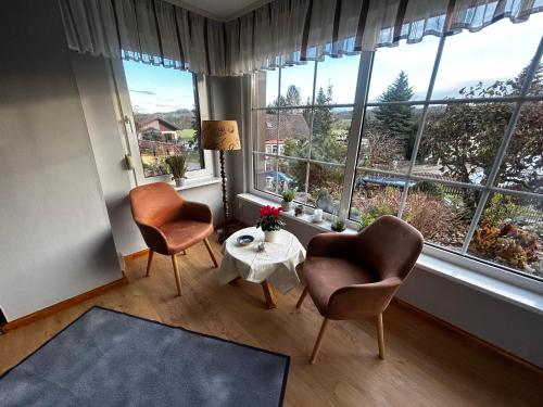 Χώρος καθιστικού στο Partzsch Apartment