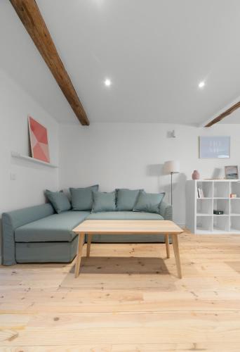 Χώρος καθιστικού στο Le Bon Enfant - Appartements design en centre ville