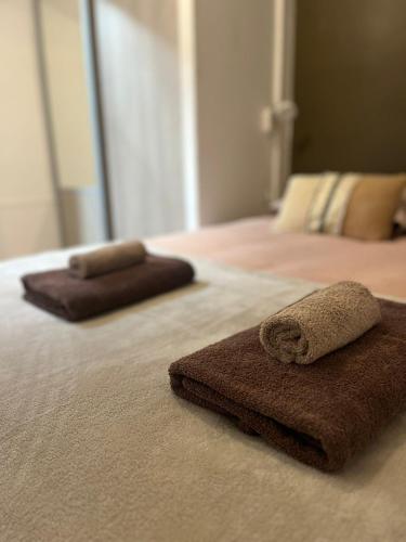 Katil atau katil-katil dalam bilik di L'escale Niortaise - Centre-ville - 10mn Gare - WIFI - Netflix