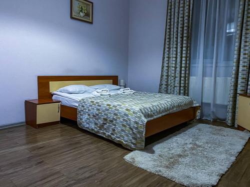 Letto o letti in una camera di Hotel Europa