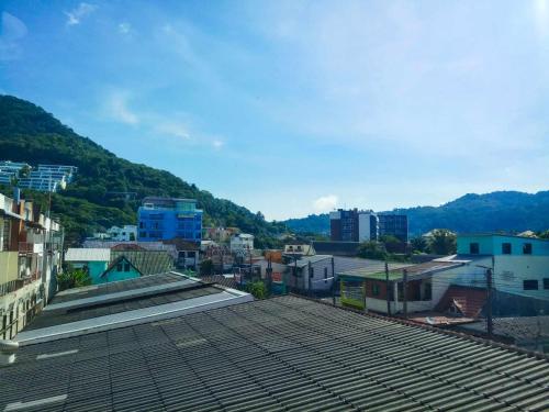 a view from the roof of a building at Kata Lina guesthouse in Kata Beach