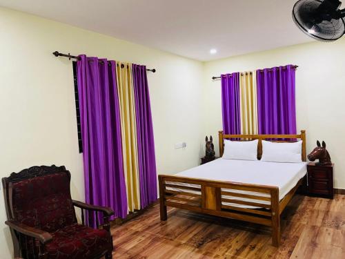 Postelja oz. postelje v sobi nastanitve Bhaskar villas homestays