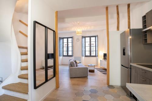 Posezení v ubytování Le Duplex - Hypercentre - Wifi