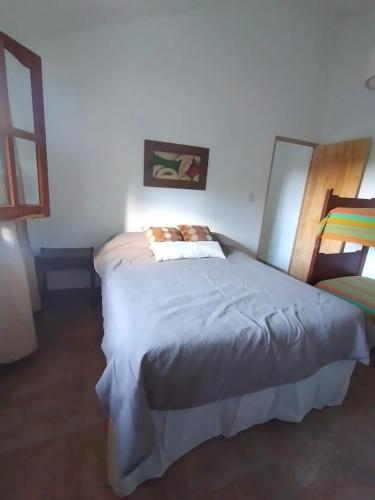 Krevet ili kreveti u jedinici u okviru objekta Casa vacacional en Villa del Dique