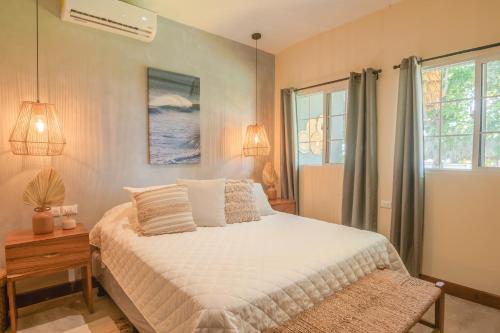 Katil atau katil-katil dalam bilik di El Xalli Hotel