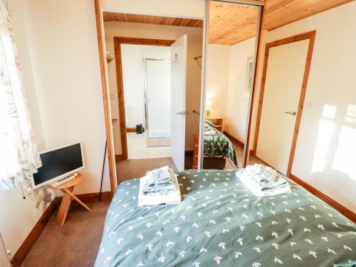 Ένα ή περισσότερα κρεβάτια σε δωμάτιο στο Kantankye Lodge