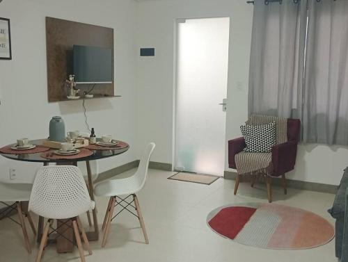 Χώρος καθιστικού στο Linda Casa no Sossego da Praia