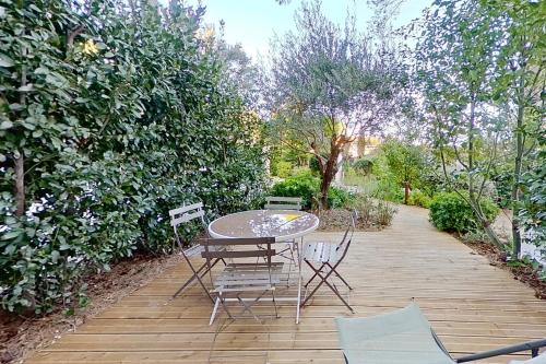 La Villa Dupont d'Avignonにある庭