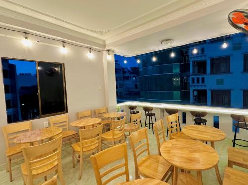 Restaurace v ubytování Thanh Huyền Hotel Vũng Tàu