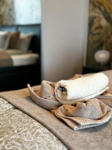 Bilik mandi di RiverGuard Apartment With FREE PARKING