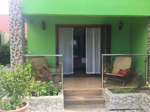 Μπαλκόνι ή βεράντα στο Benjamine's Guesthouse