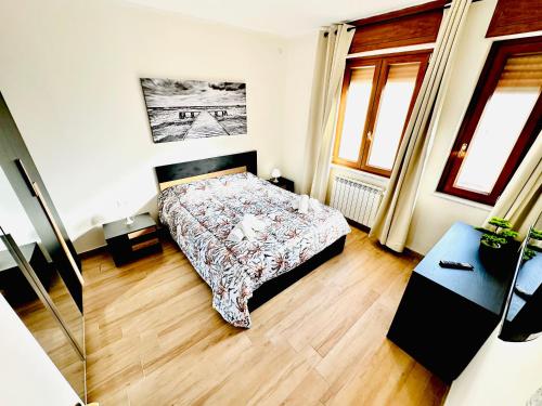 Katil atau katil-katil dalam bilik di Porto House