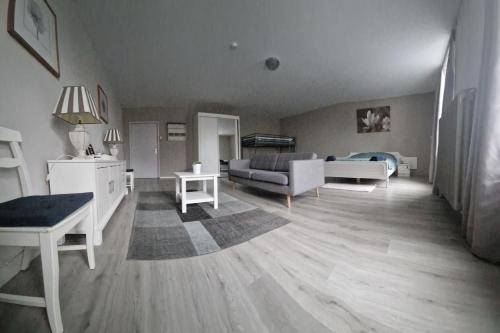 Posezení v ubytování B&B 't Kloaster
