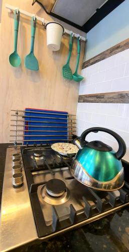Cuisine ou kitchenette dans l'établissement El Encanto Condominiums