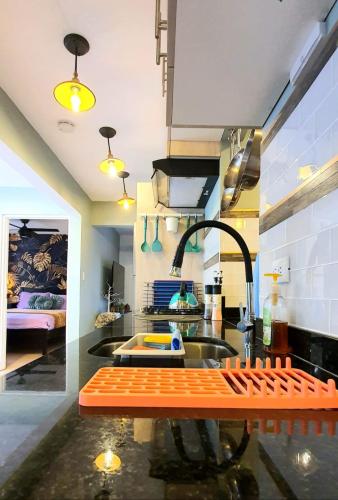 Cuisine ou kitchenette dans l'établissement El Encanto Condominiums