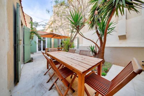 NOCNOC - Le Zellige - Petite piscine et jardin en ville