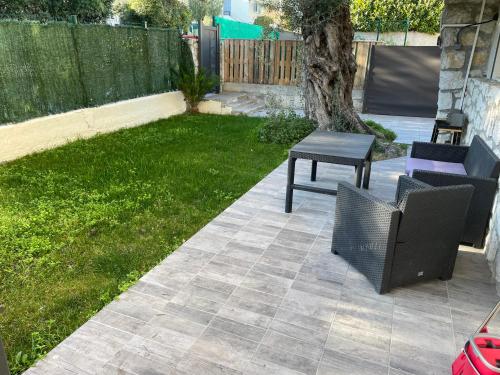 Foto Joli Rez de jardin 4 pièces à Cagnes sur Mer 6