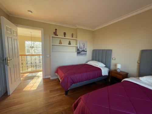 Una cama o camas en una habitación de Casa Zeta