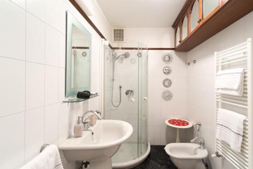 Koupelna v ubytování B&B Casa Baseggio