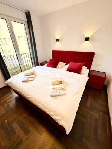 Möblierte Wohnung + Parkplatz und Terrasse