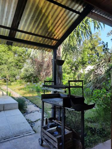 Κήπος έξω από το Casa Sustentable Mint Fields
