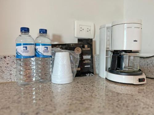 Dapur atau dapur kecil di Hotel El Sembrador