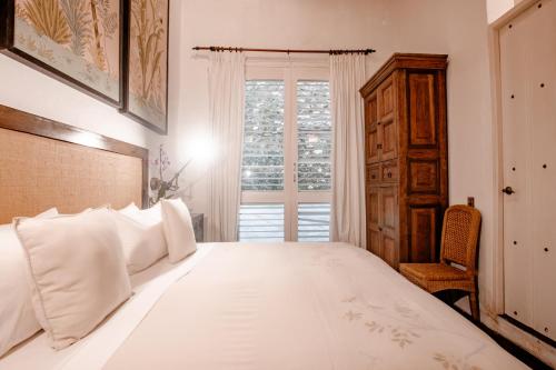 Postel nebo postele na pokoji v ubytování Amarla Boutique Hotel Cartagena