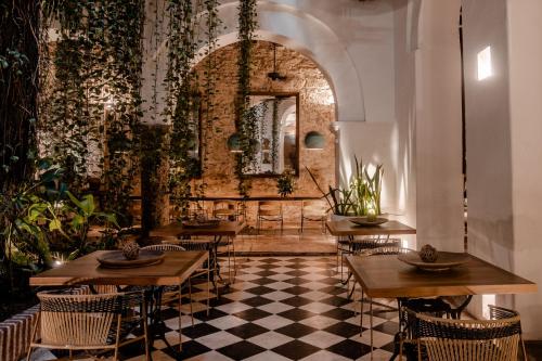 Posezení v ubytování Amarla Boutique Hotel Cartagena