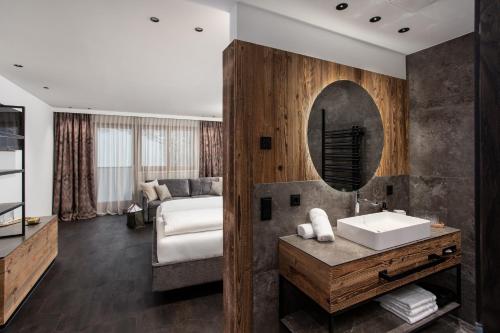 Postel nebo postele na pokoji v ubytování Hotel Gappmaier