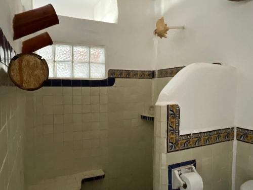 Ένα μπάνιο στο Bambú Ecocabañas