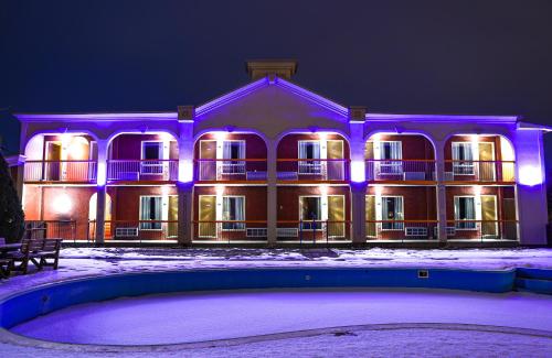 Bangunan di mana terletaknya motel