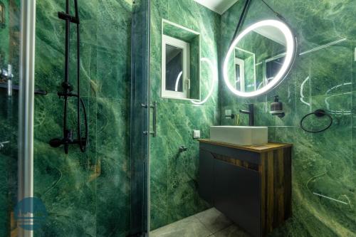 Ένα μπάνιο στο Apartments Ivangrad