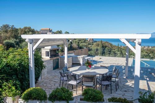 Бассейн в Family Villa Portes with panoramic view! или поблизости
