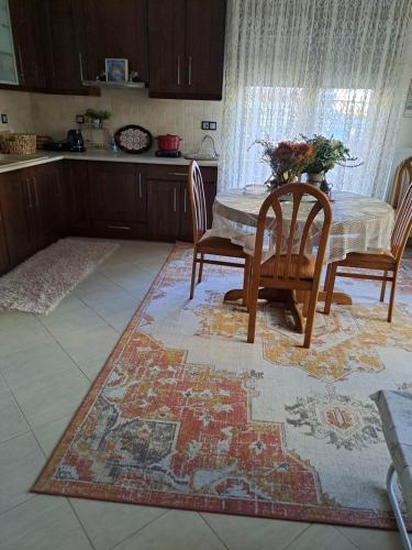 Kuchyň nebo kuchyňský kout v ubytování Hera Apartment