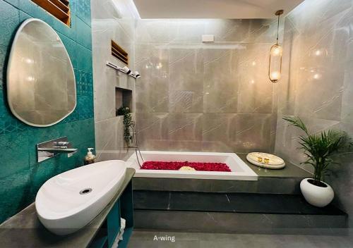 Un baño de Moustache Udaipur