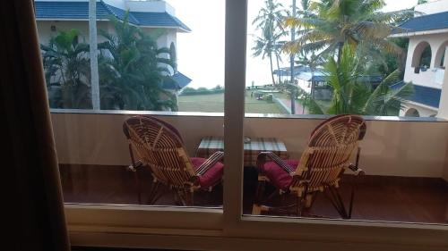 Balcone o terrazza di Seashore Beach Resort Varkala