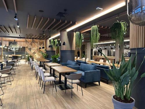 Εστιατόριο ή άλλο μέρος για φαγητό στο Aparthotel Zlatni Javor - Apartman 512