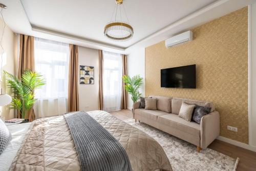 Luxury & Classy Central Apartment with 3BEDRM, 2BATHRM 1066 Budapest, 2 Teréz körút kép - 3