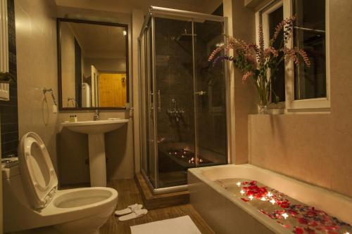 Ванная комната в Nedous Hotel Gulmarg