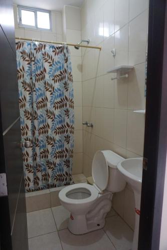 Ванная комната в Casa Ballena