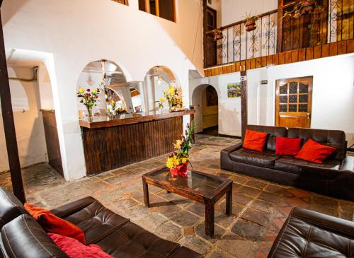 Posezení v ubytování Posada Catama INN