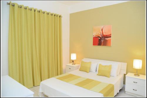 Postel nebo postele na pokoji v ubytování Villa Lyss apartment 2