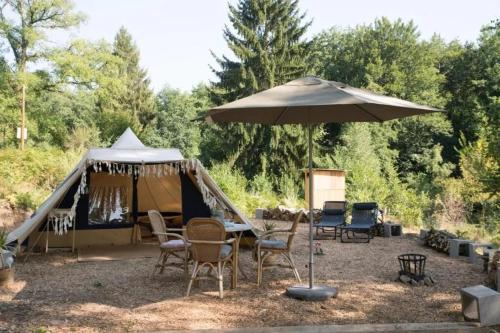 Luxe tent Coq de Marans
