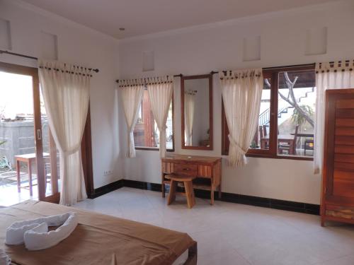 Letto o letti in una camera di Pakel's Bali Villas