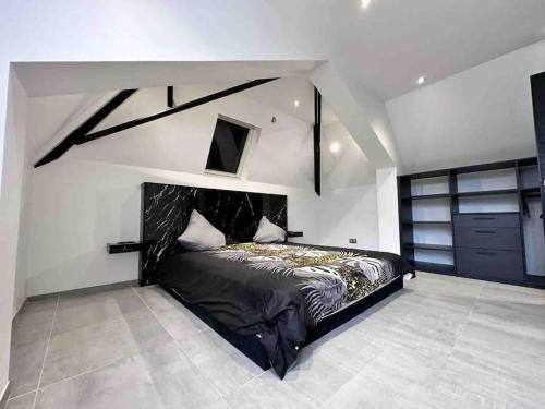 Katil atau katil-katil dalam bilik di Le Victor Hugo - SPA