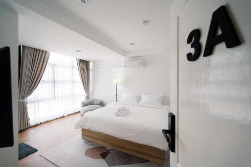 Katil atau katil-katil dalam bilik di Mitt Haus (Lat Phrao Soi 5)