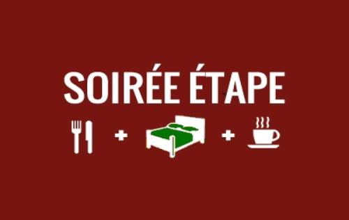 Astrotel Romorantin-Lanthenay Soirée étapeに飾ってある許可証、賞状、看板またはその他の書類