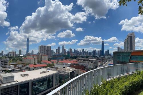 TRION KL A-53-08 Studio with Iconic KL City View
