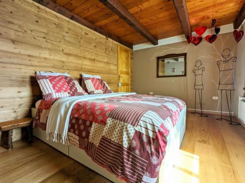 Postel nebo postele na pokoji v ubytování Casa Nenella